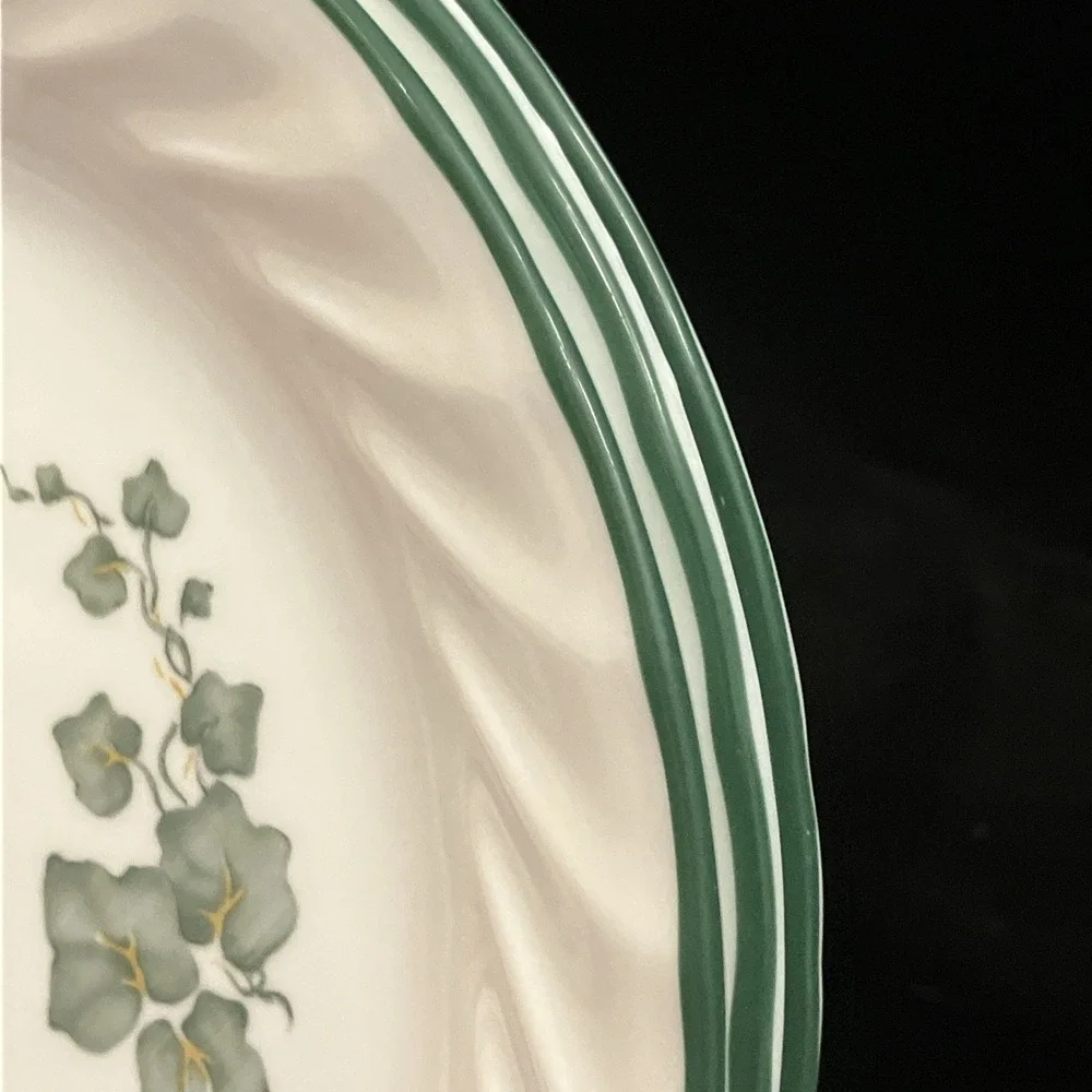 Set Of 3 Corelle CALLAWAY IVY Swirl Pattern 7 1/4